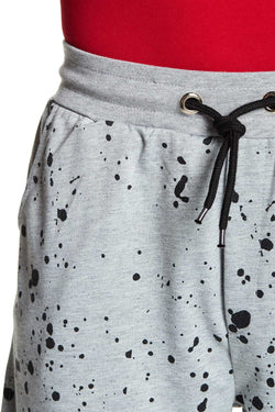 Tailored Recreation Premium Grey Splatter Striped Short thumbnail 4