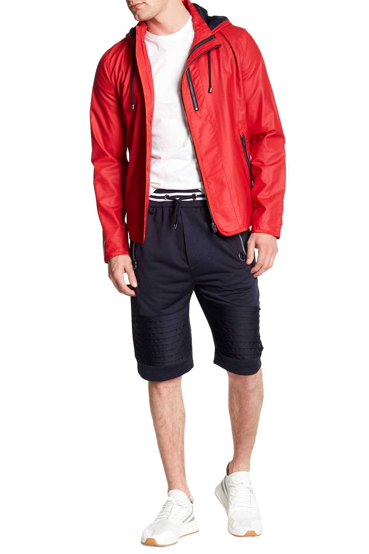 Tailored Recreation Premium Navy Solid Zip-Pocket Short