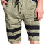Tailored Recreation Premium Olive Splatter Striped Short