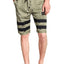 Tailored Recreation Premium Olive Splatter Striped Short