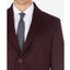 Tallia Overcoat With Removable Sherpa Collar Wine