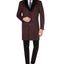 Tallia Overcoat With Removable Sherpa Collar Wine