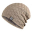 Tan Cozy Bear Slouch Beanie