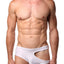 Tartarus White Cut-Out Brief