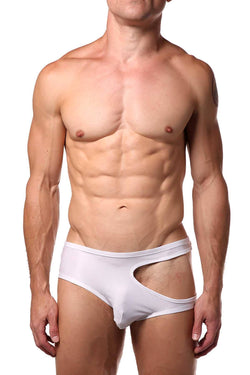 Tartarus White Cut-Out Brief thumbnail 1