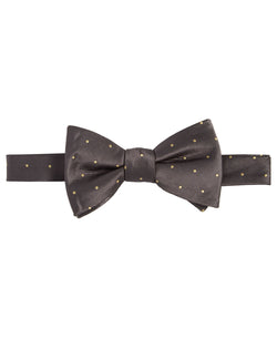 Tayion Collection Brown Dot Bow Tie thumbnail 1