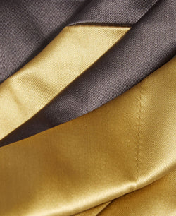 Tayion Collection Brown Solid Tie thumbnail 2