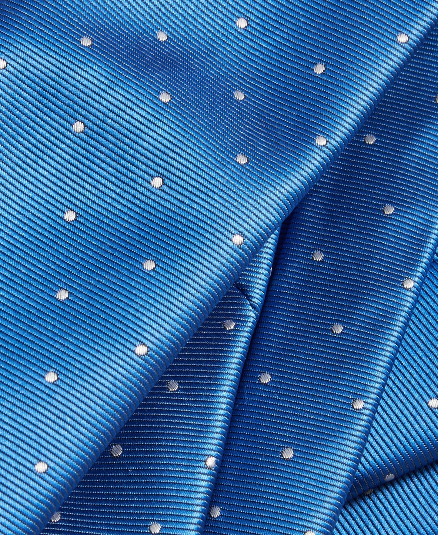 Tayion Collection Royal Blue & White Dot Tie