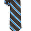 Tayion Collection Royal Blue & White Stripe Tie