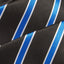Tayion Collection Royal Blue & White Stripe Tie
