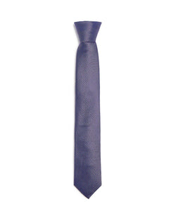 Ted Baker Micro Tick Silk Skinny Tie Purple thumbnail 2