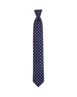Ted Baker Shadow Flower Skinny Tie Navy thumbnail 2