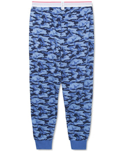 Th Modern Essentials Modern Essentials By Tommy Hilfiger Camo Lounge Jogger Pajama Pants Sapphire thumbnail 2