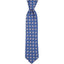 The Men's Store Baroque Medallion Silk Classic Tie Navy