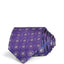 The Men's Store Baroque Medallion Silk Classic Tie Purple