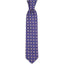 The Men's Store Baroque Medallion Silk Classic Tie Purple