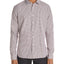 The Men's Store Check-print Classic Fit Shirt Burgundy
