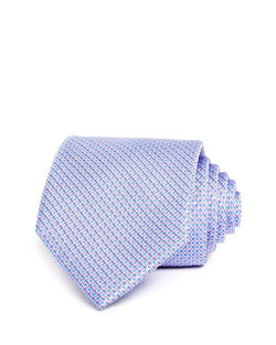 The Men's Store Diamond Neat Silk Classic Tie Lavender thumbnail 1