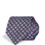 The Men's Store Florette Woven Silk Classic Tie Purple