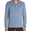 The Men's Store Marled Half-zip Sweater Blue Combo