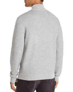 The Men's Store Marled Half-zip Sweater Gray Ivory thumbnail 2