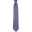 The Men's Store Medallion Woven Silk Classic Tie Navy/Red
