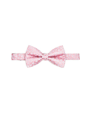 The Men's Store Mini Floral Silk Pre-tied Bowtie Pink