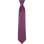 The Men's Store Neat Repeating Square Woven Silk Classic Tie Red