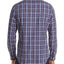 The Men's Store Plaid Classic Fit Shirt Navy Plaid