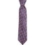 The Men's Store Scattered Floral Silk Classic Tie Navy/Red