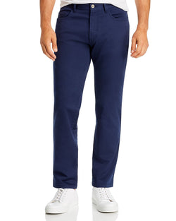 The Men's Store Slim Fit Stretch Pants Navy thumbnail 1