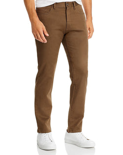 The Men's Store Slim Fit Stretch Pants Peat thumbnail 1