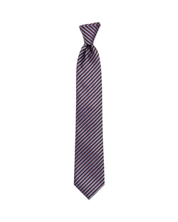 The Men's Store Summer Check Classic Tie Red thumbnail 2