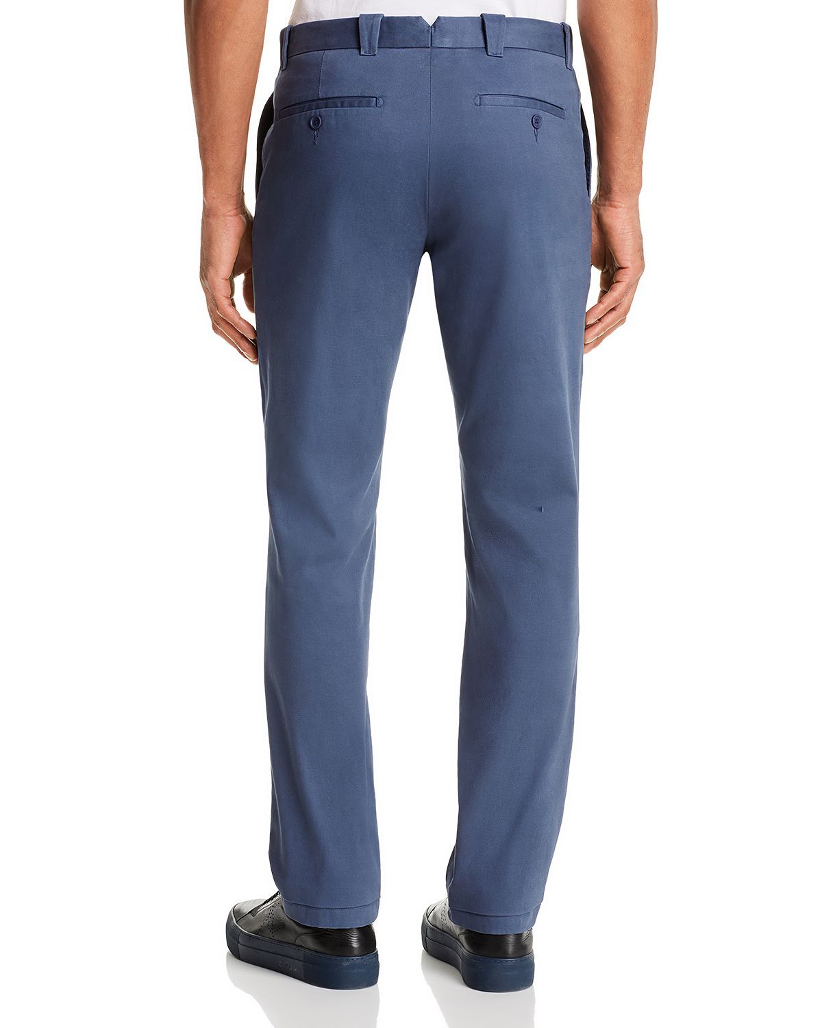 The Men's Store Tailored Fit Chinos Medium Blue
