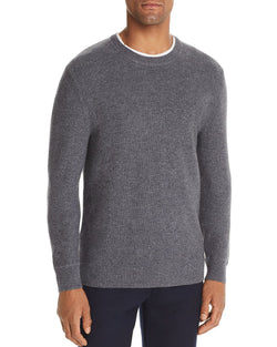 The Men's Store Textured Sweater Gray Navy Twist thumbnail 1