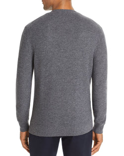 The Men's Store Textured Sweater Gray Navy Twist thumbnail 2