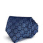 The Men's Store The Store Medallion Woven Classic Necktie Navy/blue