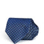 The Men's Store The Store Mini Flower Dot Classic Necktie Navy/Blue