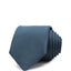 Theory Roadster Matte Silk Skinny Tie Blue