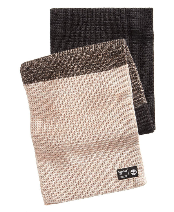 Timberland Colorblock Thermal Scarf Grey/Tan