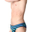 Timoteo Blue Stripe Marina Swim Brief