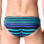 Timoteo Blue Stripe Marina Swim Brief