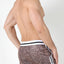 Timoteo Brown Leopard Reversible Mesh Short