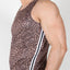 Timoteo Brown Leopard Reversible Mesh Tank