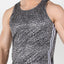 Timoteo Grey Leopard Reversible Mesh Tank