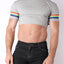 Timoteo PRIDE 23 Grey Crop Top
