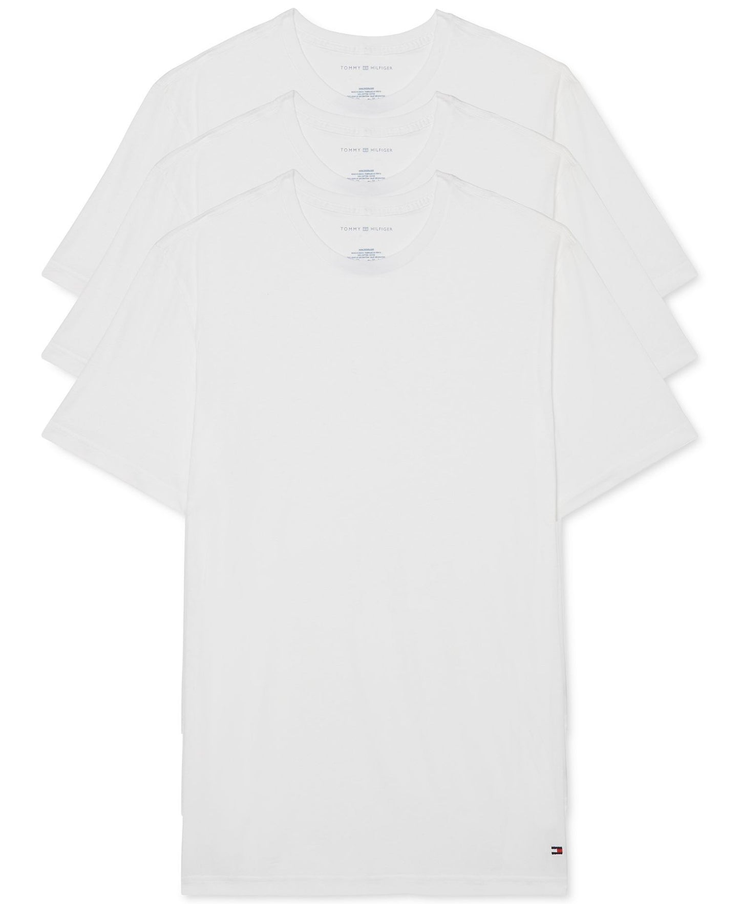 Tommy Hilfiger 3-Pack Classic Cotton Undershirts