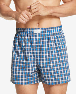 Tommy Hilfiger 3-Pack Classic Printed Cotton Poplin Boxers thumbnail 2