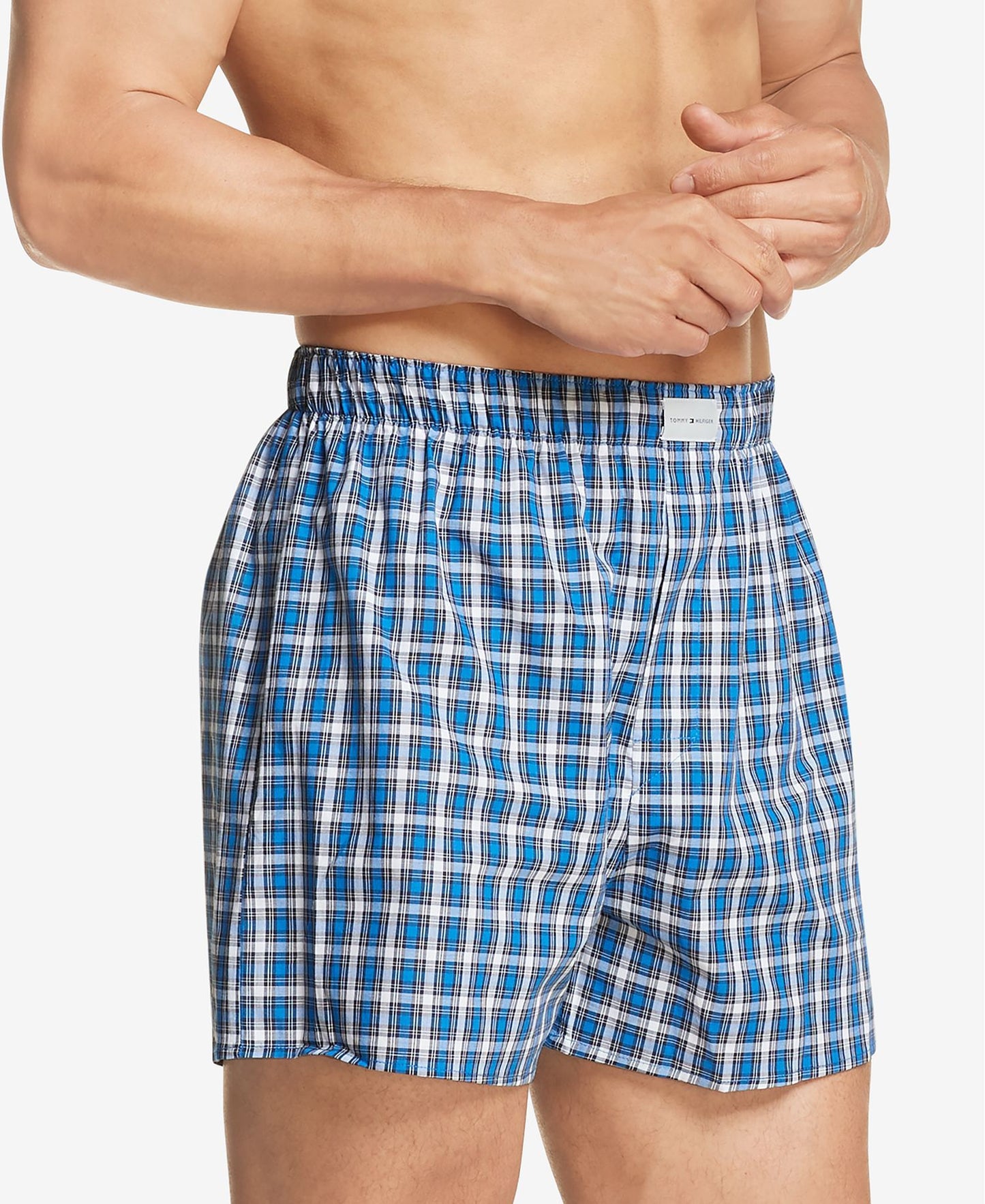Tommy Hilfiger 3-Pack Classic Printed Cotton Poplin Boxers