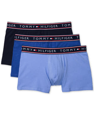 Tommy Hilfiger 3-Pack Moisture Wicking Cotton Stretch Trunks